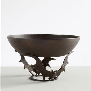 Pottery Barn Trick or Treat Bat Candy Bowl 🦇🍬🎃